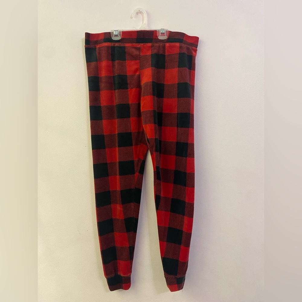 pj pants, plaid design, soft material